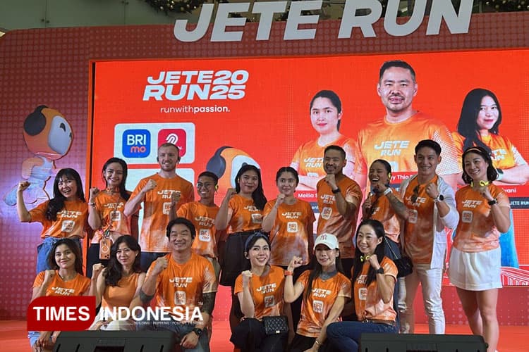 Diikuti 5000 Peserta, Josh Berlari dan RAN Ramaikan JETE RUN 2025