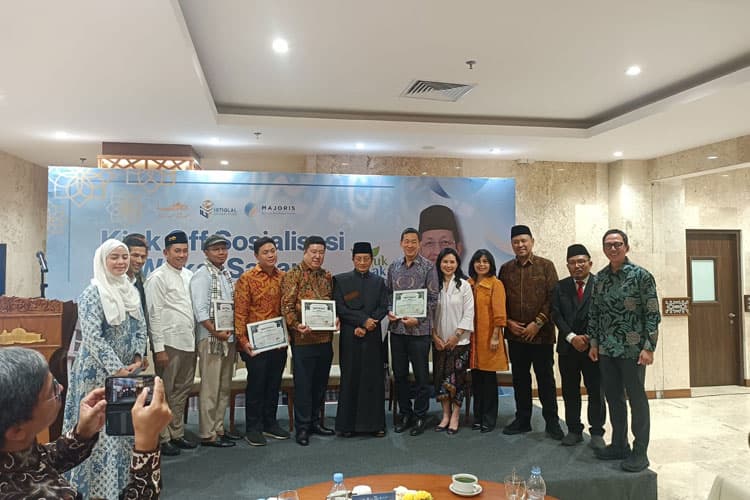 Menag Nasaruddin Umar Buka Peluncuran Wakaf Saham Masjid Istiqlal