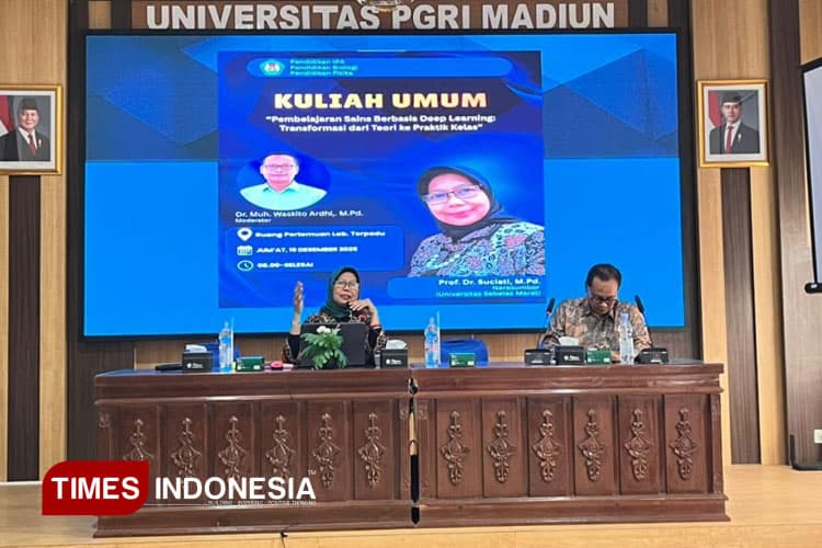Kuliah Tamu UNIPMA Kupas Deep Learning, Dorong Transformasi Pembelajaran Sains di Kelas
