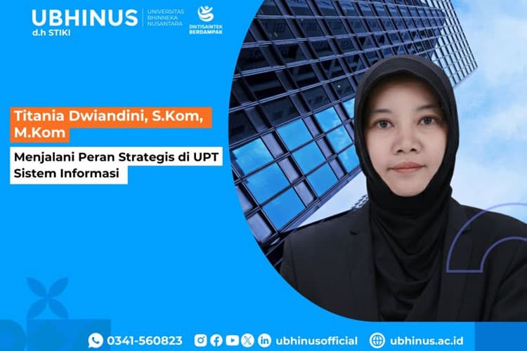 Titania Dwiandini, S.Kom, M.Kom Menjalani Peran Strategis di UPT Sistem Informasi