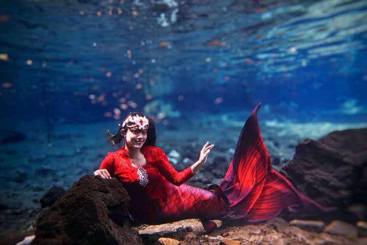 Komunitas Mermaid Malang, Renang ala Putri Duyung yang Padukan Freedive dan Seni Gerak Bawah Air