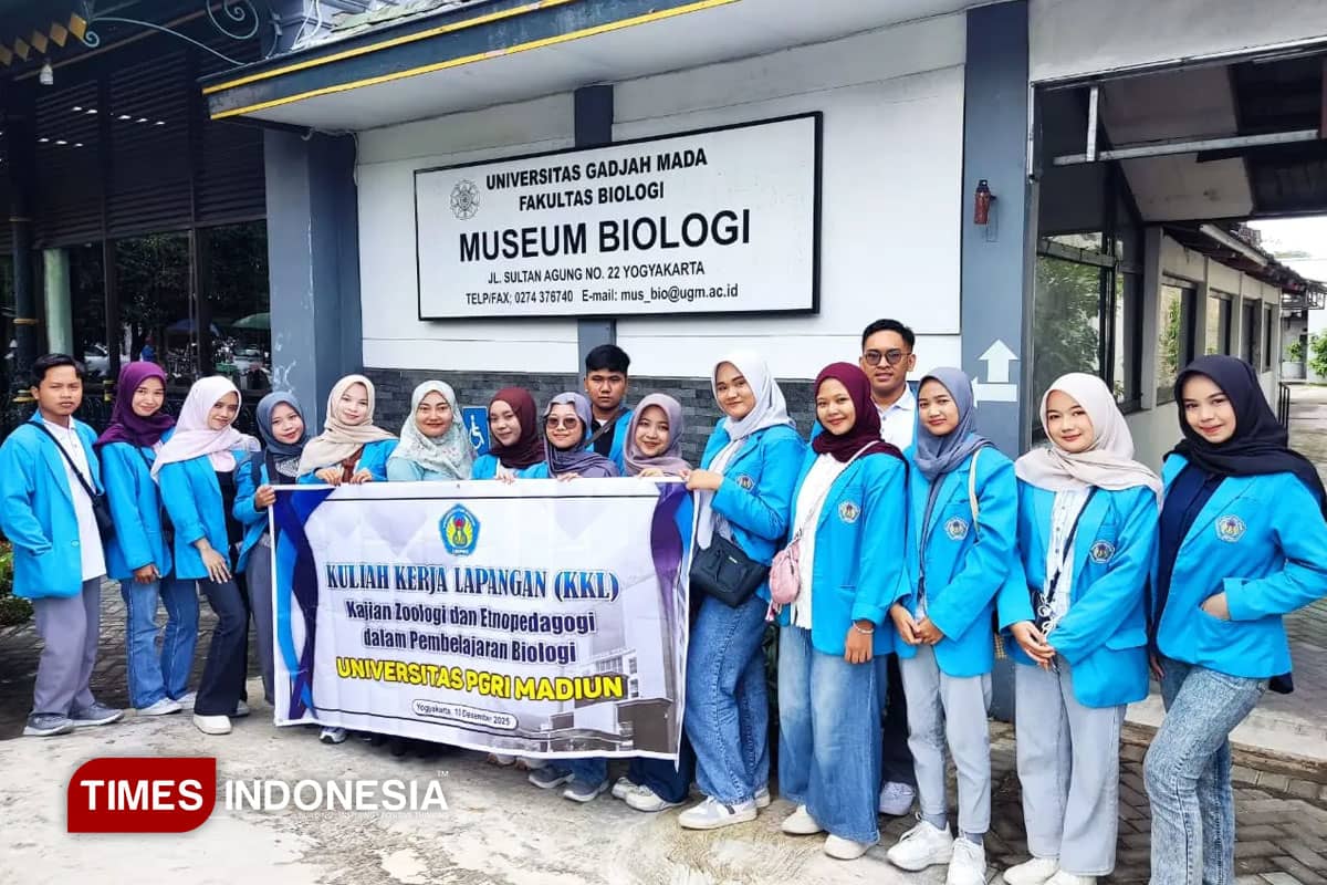 Perdalam Materi Taksidermi, Mahasiswa UNIPMA Belajar di Museum Biologi UGM
