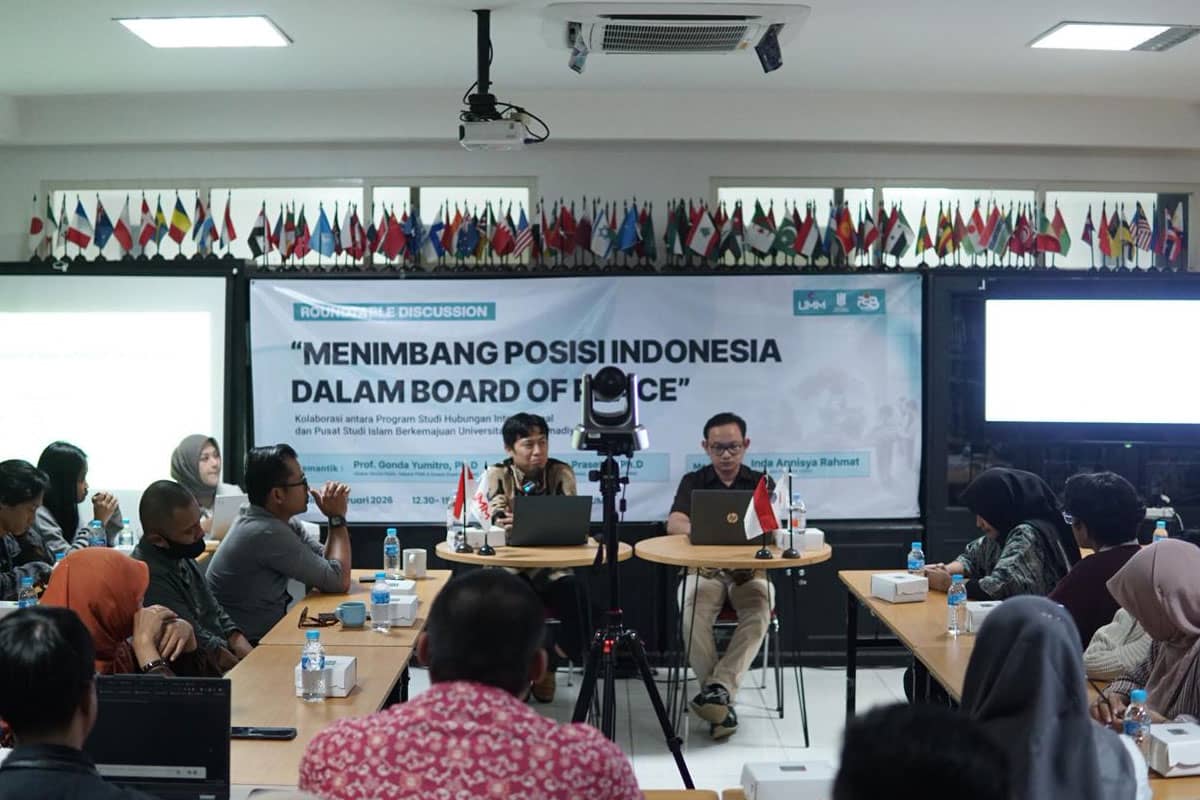 UMM Soroti Opsi Keikutsertaan Bersyarat dalam Board of Peace