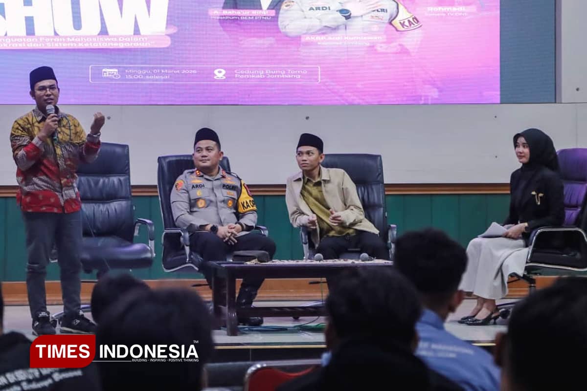 Tegaskan Peran Kontrol Sosial Pemerintah, Ketua KNPI Jombang Ajak Mahasiswa Kritis dan Adaptif di Era AI
