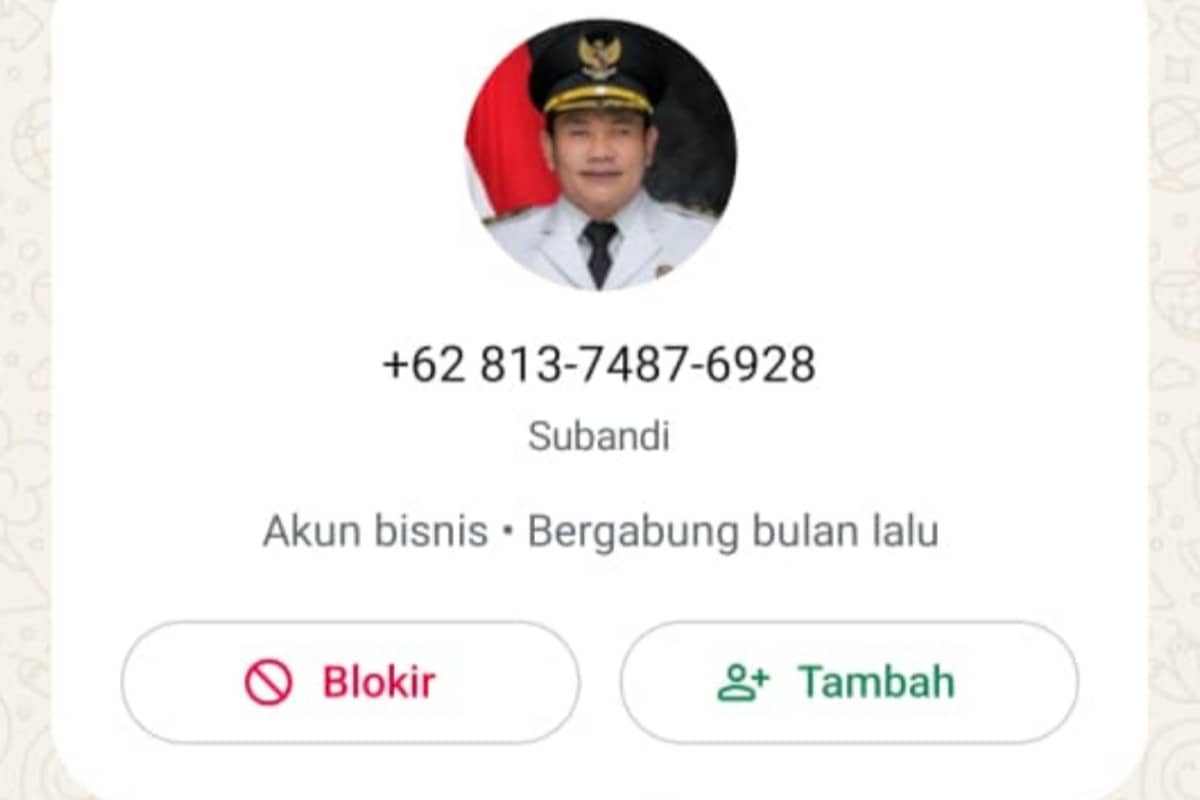Waspada Modus Penipuan Catut Nama Bupati Sidoarjo, Minta Transfer Rp50 Juta