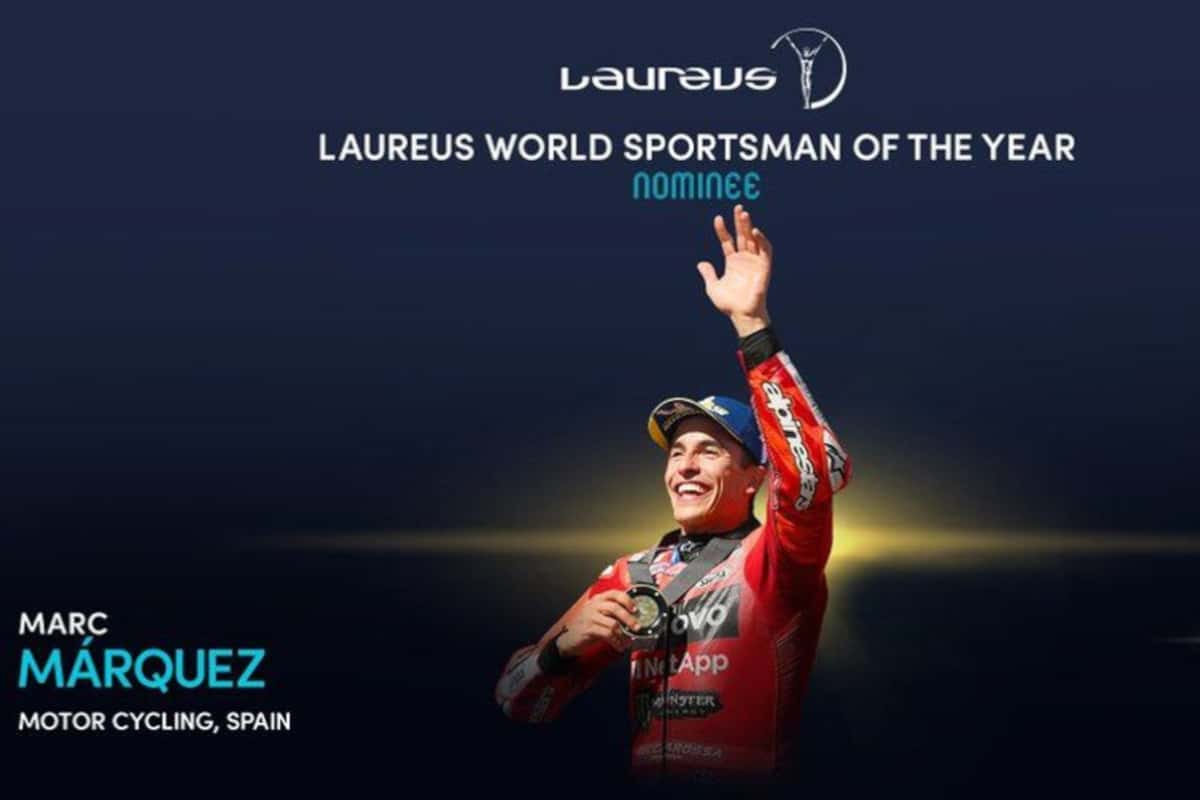 Marc Marquez Bersaing dengan Alcaraz, Dembele, Sinner dan Pogacar di Laureus Awards