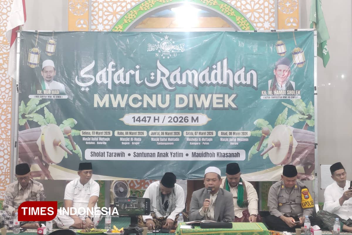 Safari Ramadan MWCNU Diwek Berakhir, Pesan Persatuan Mengemuka dalam Tausiyah