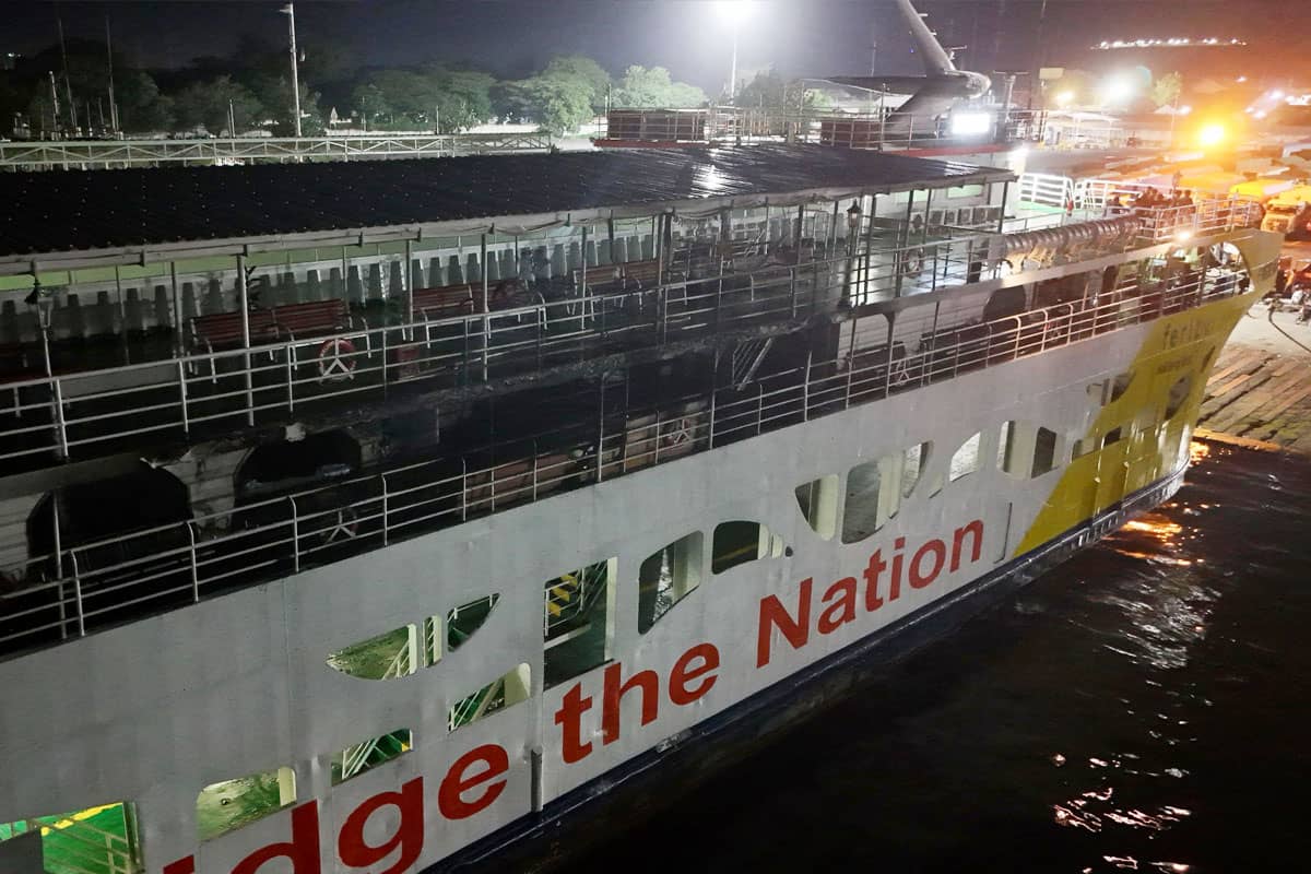 KMP Portlink VII Terbakar, Pelabuhan Penyeberangan Ketapang–Gilimanuk Tetap Beroperasi Normal