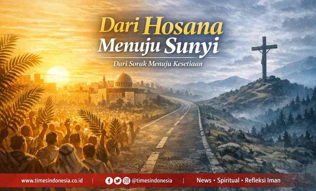 Renungan Minggu Palma: Dari Hosana ke Jalan Sunyi