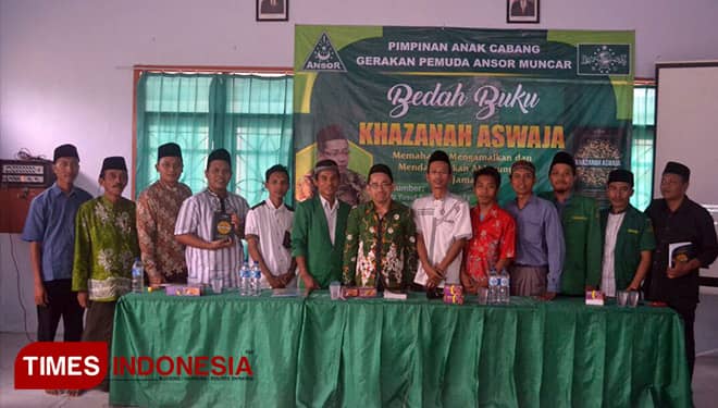 PAC Ansor Hadirkan Ustadz Yusuf Suharto dalam Bedah Buku Khazanah Azwaja