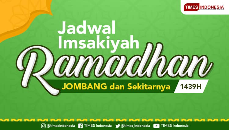 Jadwal Imsakiyah Puasa Ramadhan 2018 Jombang dan Sekitarnya
