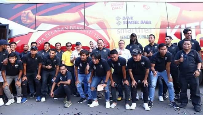 Sriwijaya FC Resmi Miliki Bus Sendiri