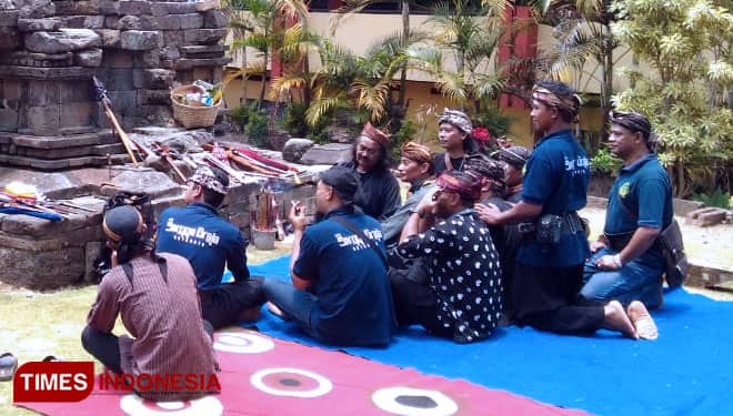 Dua Pusaka Mpu Supo Dijamas kemudian Dikirab