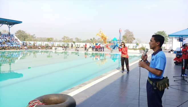 Lomba Renang Militer Antar Satuan Digelar Lanud Abd Saleh Malang