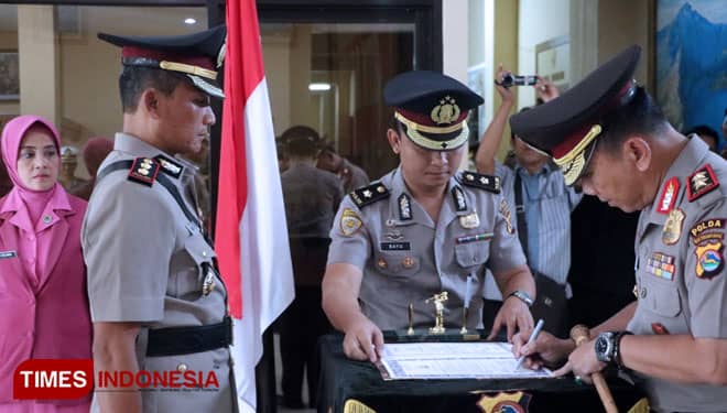 AKBP Amin Lintarso Resmi Jabat Dirlantas Polda NTB