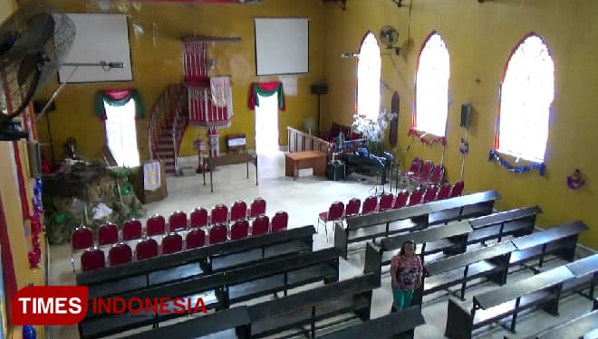 Sejarah Panjang Gereja Merah Kota Probolinggo
