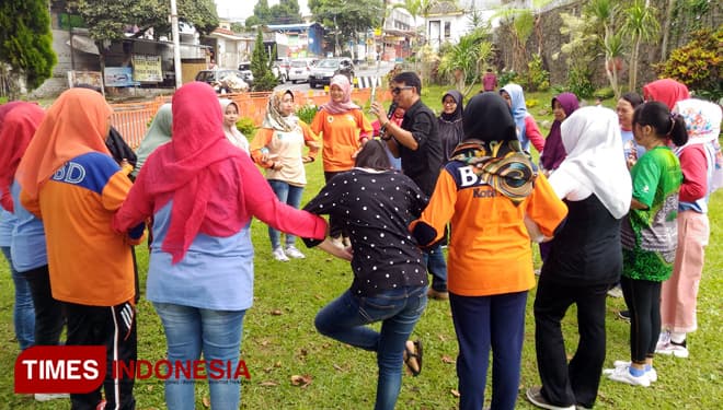 Belajar Edukasi Penanggulangan Bencana lewat Outbound Funtastic BPBD Kota Batu