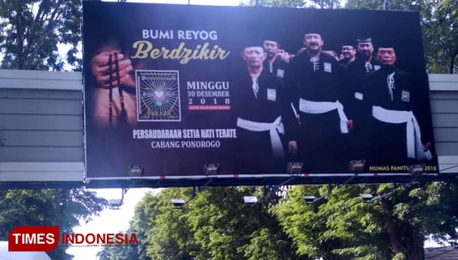 Puluhan Ribu Warga PSHT Ponorogo akan Gelar Bumi Reyog Berzikir