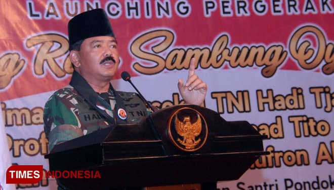 Panglima TNI Apresiasi Santri Pondok Pesantren UNIQ Nusantara
