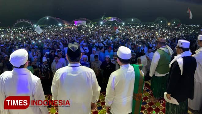 Teriakan "Prabowo Presiden" Menggema di Acara Haul Akbar Madura