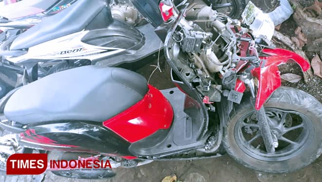 Kecelakaan Motor vs Motor di Banyuwangi, Satu Orang Meninggal Dunia