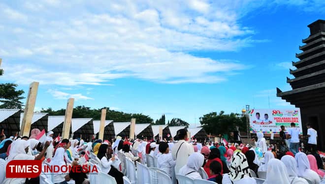 Tokoh Agama dan Kiai di Blitar Deklarasi Menangkan Duet Jokowi-Ma'ruf Amin