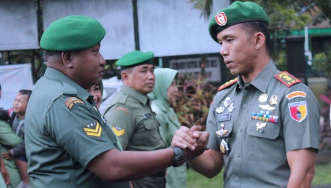 Kodim 0833/Kota Malang Apresiasi Kenaikan Pangkat 37 Personelnya