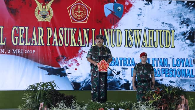 Panglima TNI: Lanud Iswahyudi Salah Satu Kebanggaan TNI AU