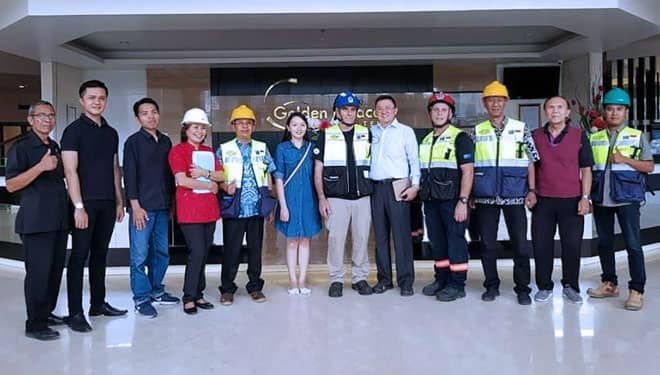 Pasca Gempa, Struktur Bangunan Golden Palace Hotel Lombok Dinyatakan Aman