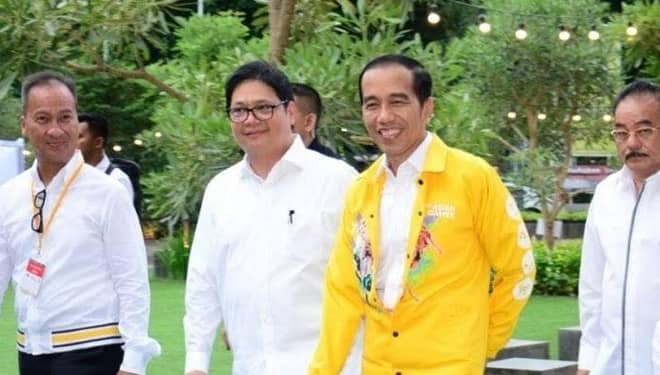 Siang Ini Jokowi Bertemu Ketum Golkar Bersama Ketua DPD Golkar se-Indonesia di Istana Bogor
