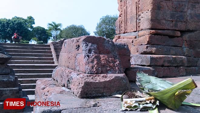 Candi Tikus Mojokerto Masih Jadi Tempat Ibadah Warga Pulau Dewata