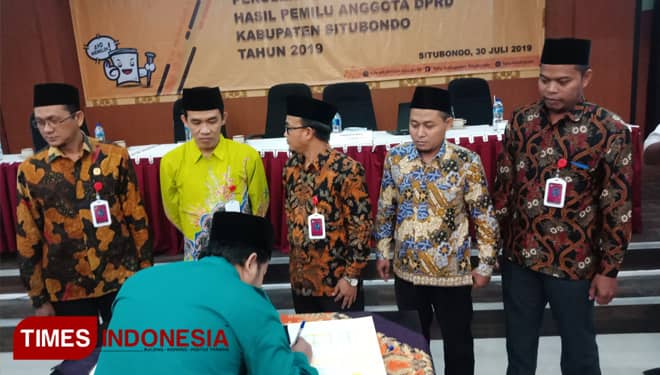 PHPU Selesai, KPU Situbondo Tetapkan Perolehan Kursi dan Calon Terpilih