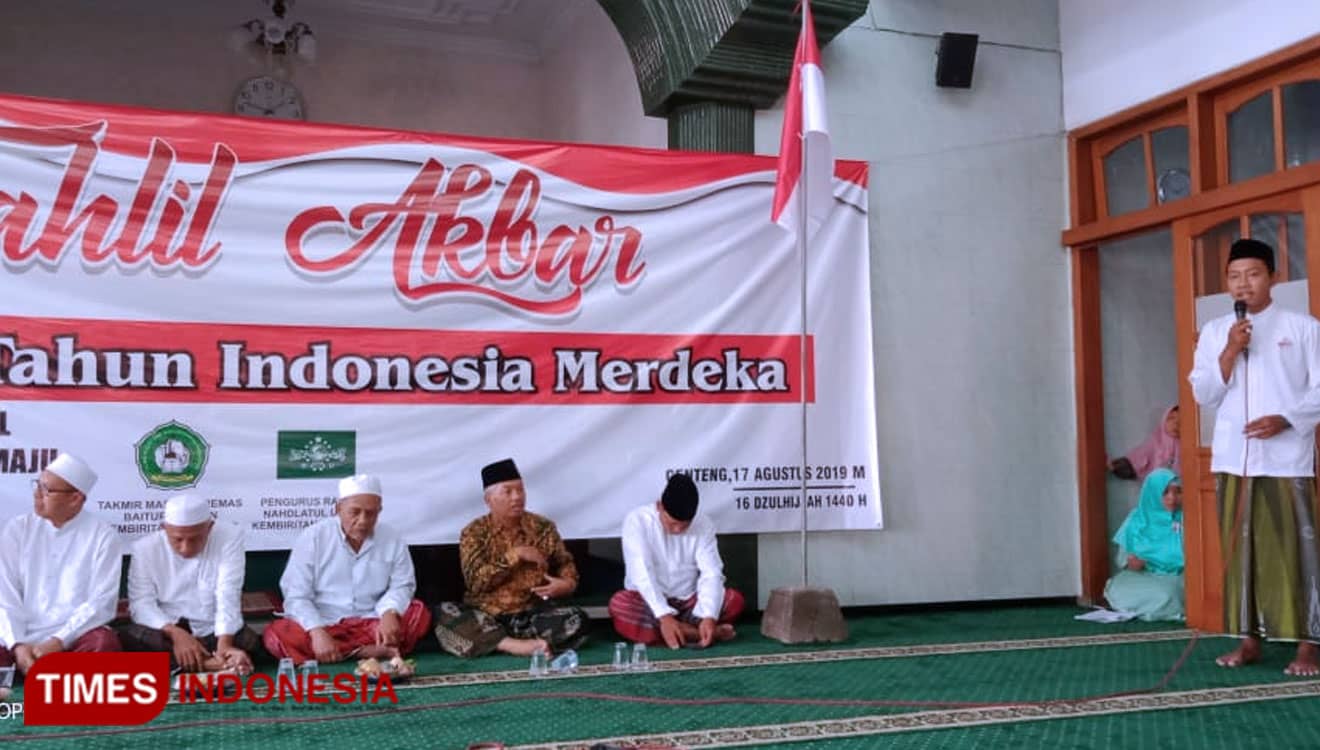 Pemuda Banyuwangi Peringati HUT ke-74 RI dengan Tahlil Akbar