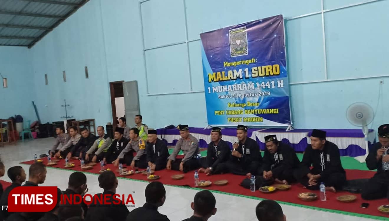 PSHT Banyuwangi Peringati Malam Satu Suro di Padepokan