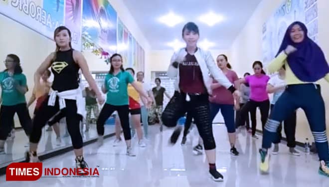 Zumba Semakin Diminati di Ponorogo