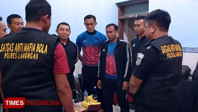 Satgas Anti Mafia Bola Pantau Laga Persela Lamongan Vs Arema FC
