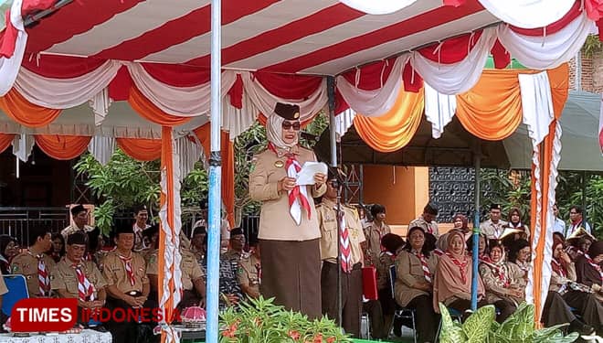 HUT Ke-58 Pramuka, Wali Kota Bontang Apresiasi Kwarcab Bontang