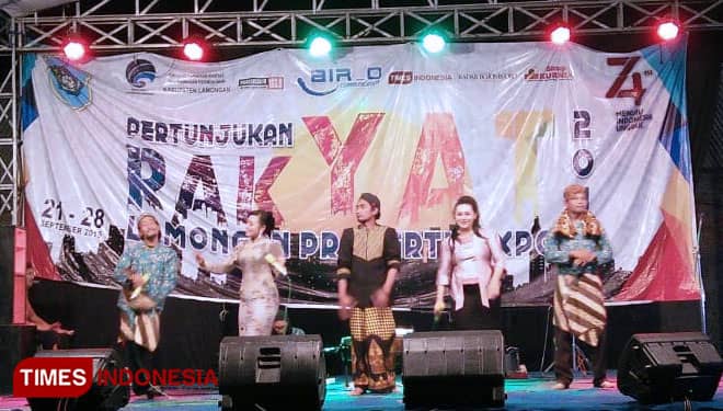 Kentrung, Sajian Puncak Lamongan Property Expo 2019 dan Pertunjukkan Rakyat