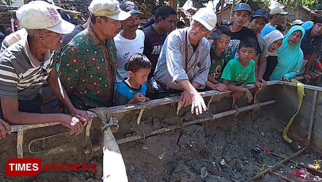 Perahu Baja yang Karam di Bengawan Solo Lamongan, Diduga Peninggalan PD I