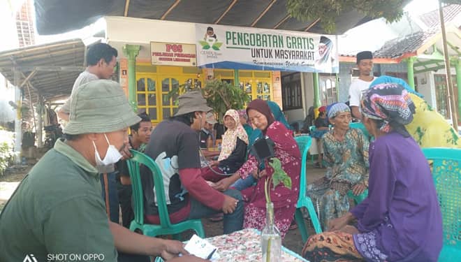GUSDurian Peduli Gelar Pengobatan Gratis di Desa Papringan, Lumajang