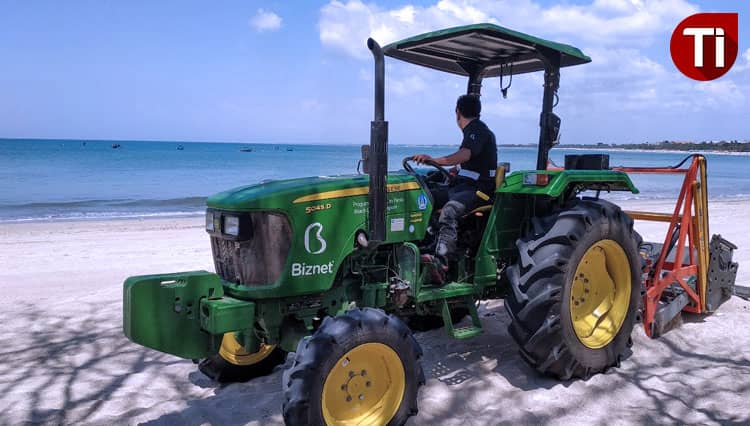 Biznet Bali Beach Cleaning, a Zero Waste Campaign to Keep the Local Area Clean