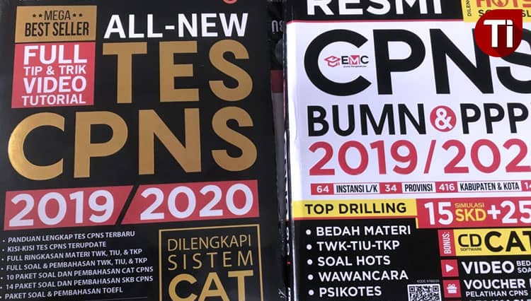 Lowongan CPNS 2019, Buku Soal Tes CPNS Laris Manis
