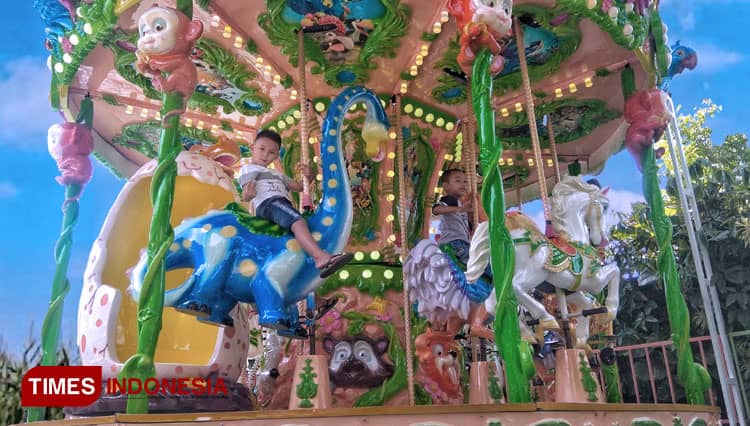 Maharani Zoo dan Goa saat Liburan, Ada Carousel hingga Pyramid Kid's Pool