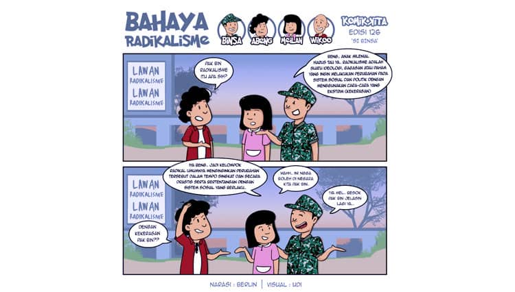 Komik Si Binsa Membumikan Nilai-Nilai Pancasila
