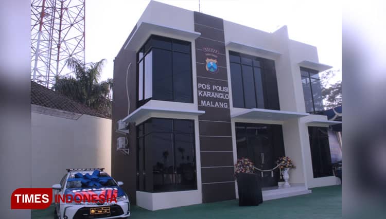 Atasi Kemacetan di Exit Tol, Kapolres Malang Resmikan Pos Polisi Karanglo