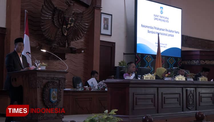 Bandara Internasional Lombok Ganti Nama Jadi Bandara Internasional Zainuddin Abdul Majid