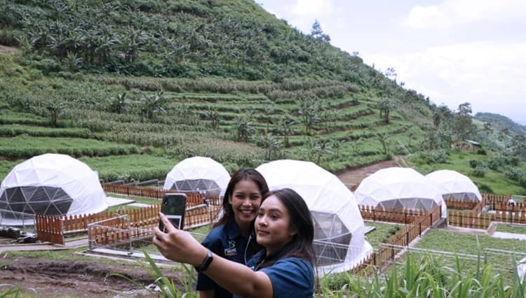 Lembah Indah Malang: the Glamorous Camping with Mount Kawi as the Background