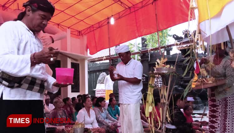 Waspada Corona, Nyepi di Desa Pancasila Lamongan Tanpa Pawai Ogoh-ogoh