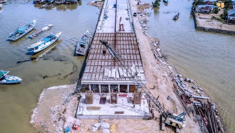 Jembatan Teluk Kendari Siap Dukung Pengembangan Pelabuhan New Port Bungkutoko