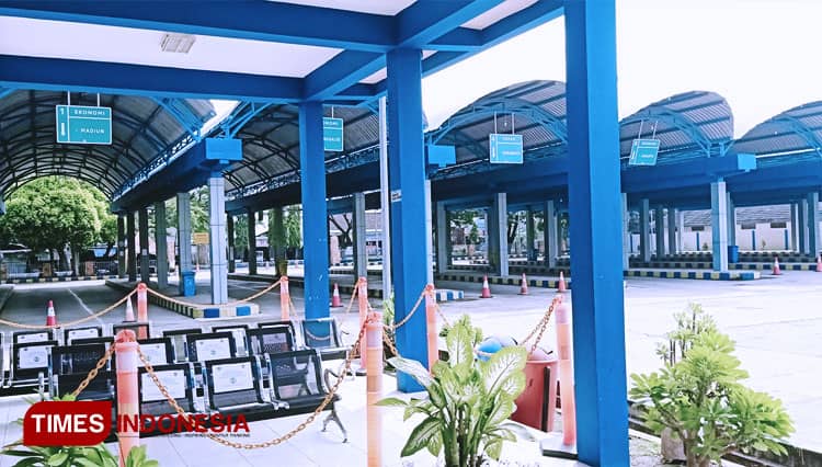 Terminal Seloaji Ponorogo Siap Terapkan Aplikasi PeduliLindungi